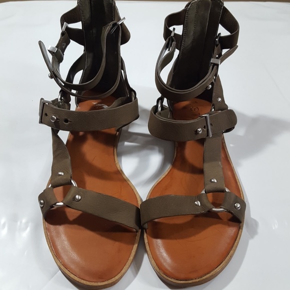 1. State Shoes - 1.State leather sandals